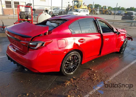 2020 Infiniti Q50 Red Sport 400 Awd из США, поврежденный, VIN JN1FV7AR9LM660698